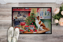 Load image into Gallery viewer, Japanese Chin Christmas Cookies Doormat-24x36 Indoor / Outdoor Rug | Made in USA