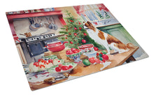 Load image into Gallery viewer, Japanese Chin Christmas Cookies Glass Cutting Boards – Durable, Decorative Kitchen Art
