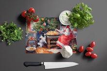 Load image into Gallery viewer, Japanese Chin Christmas Cookies Glass Cutting Boards – Durable, Decorative Kitchen Art