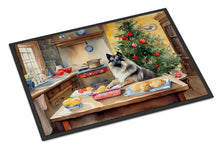 Load image into Gallery viewer, Keeshond Christmas Cookies Doormat-24x36 Indoor / Outdoor Rug | Made in USA