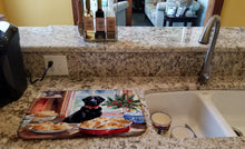 Load image into Gallery viewer, Labrador Retriever Christmas Cookies Dish Drying Mat