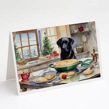 Load image into Gallery viewer, Labrador Retriever Christmas Cookies Greeting Cards - Blank Note Cards – 8-Pack of Artist-Designed Cards with Envelopes