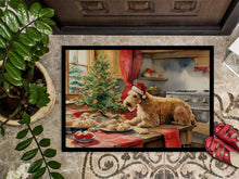 Load image into Gallery viewer, Lakeland Terrier Christmas Cookies Doormat-24x36 Indoor / Outdoor Rug | Made in USA
