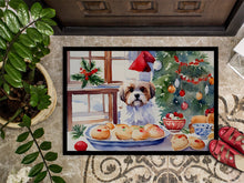 Load image into Gallery viewer, Lhasa Apso Christmas Cookies Doormat-24x36 Indoor / Outdoor Rug | Made in USA