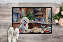 Load image into Gallery viewer, Maltese Christmas Cookies Doormat-24x36 Indoor / Outdoor Rug | Made in USA