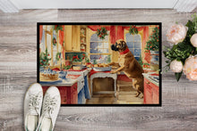 Load image into Gallery viewer, Mastiff Christmas Cookies Doormat-24x36 Indoor / Outdoor Rug | Made in USA
