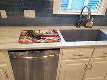 Load image into Gallery viewer, Miniature Pinscher Christmas Cookies Dish Drying Mat