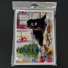 Load image into Gallery viewer, Newfoundland Christmas Cookies Greeting Cards - Blank Note Cards – 8-Pack of Artist-Designed Cards with Envelopes