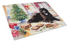 Load image into Gallery viewer, Newfoundland Christmas Cookies Glass Cutting Boards – Durable, Decorative Kitchen Art