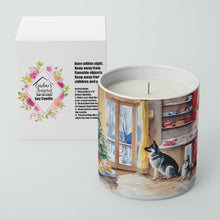 Load image into Gallery viewer, Norwegian Elkhound Christmas Cookies Decorative Soy Candle