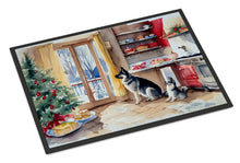 Load image into Gallery viewer, Norwegian Elkhound Christmas Cookies Doormat - 18X27 Indoor / Outdoor Rug | Made in USA