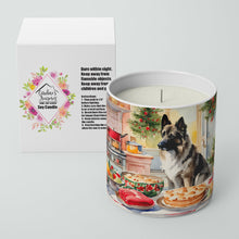 Load image into Gallery viewer, Norwegian Elkhound Christmas Cookies Decorative Soy Candle