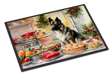 Load image into Gallery viewer, Norwegian Elkhound Christmas Cookies Doormat - 18X27 Indoor / Outdoor Rug | Made in USA