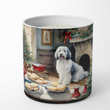Load image into Gallery viewer, Old English Sheepdog Christmas Cookies Decorative Soy Candle