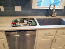 Load image into Gallery viewer, Old English Sheepdog Christmas Cookies Dish Drying Mat