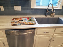 Load image into Gallery viewer, Pekingese Christmas Cookies Dish Drying Mat