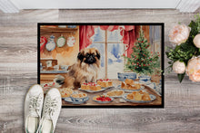 Load image into Gallery viewer, Pekingese Christmas Cookies Doormat-24x36 Indoor / Outdoor Rug | Made in USA