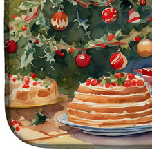 Load image into Gallery viewer, Pomeranian Christmas Cookies Dish Drying Mat