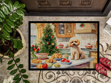 Load image into Gallery viewer, Poodle Christmas Cookies Doormat - 18X27 Indoor / Outdoor Rug | Made in USA
