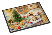 Load image into Gallery viewer, Poodle Christmas Cookies Doormat - 18X27 Indoor / Outdoor Rug | Made in USA