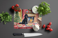 Load image into Gallery viewer, Poodle Christmas Cookies Glass Cutting Boards – Durable, Decorative Kitchen Art