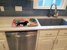 Load image into Gallery viewer, Poodle Christmas Cookies Dish Drying Mat