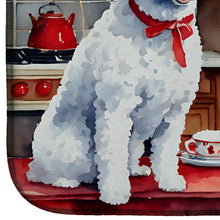 Load image into Gallery viewer, Poodle Christmas Cookies Dish Drying Mat