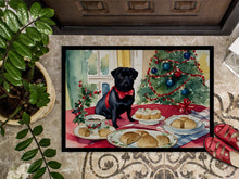 Load image into Gallery viewer, Pug Christmas Cookies Doormat - 18X27 Indoor / Outdoor Rug | Made in USA