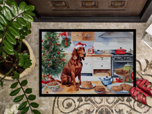 Load image into Gallery viewer, Redbone Coonhound Christmas Cookies Doormat-24x36 Indoor / Outdoor Rug | Made in USA