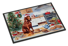 Load image into Gallery viewer, Redbone Coonhound Christmas Cookies Doormat-24x36 Indoor / Outdoor Rug | Made in USA