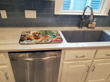 Load image into Gallery viewer, Rhodesian Ridgeback Christmas Cookies Dish Drying Mat