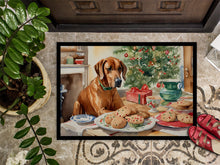 Load image into Gallery viewer, Rhodesian Ridgeback Christmas Cookies Doormat