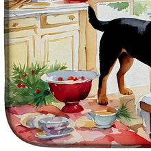 Load image into Gallery viewer, Rottweiler Christmas Cookies Dish Drying Mat
