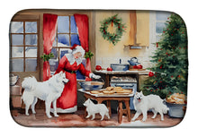 Load image into Gallery viewer, Samoyed Christmas Cookies Dish Drying Mat