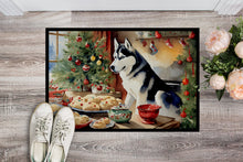Load image into Gallery viewer, Siberian Husky Christmas Cookies Doormat-24x36 Indoor / Outdoor Rug | Made in USA