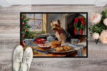 Load image into Gallery viewer, Silky Terrier Christmas Cookies Doormat-24x36 Indoor / Outdoor Rug | Made in USA