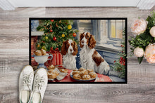 Load image into Gallery viewer, Welsh Springer Spaniel Christmas Cookies Doormat-24x36 Indoor / Outdoor Rug | Made in USA