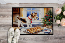 Load image into Gallery viewer, Wire Fox Terrier Christmas Cookies Doormat-24x36 Indoor / Outdoor Rug | Made in USA