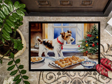 Load image into Gallery viewer, Wire Fox Terrier Christmas Cookies Doormat