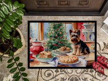 Load image into Gallery viewer, Yorkshire Terrier Yorkie Christmas Cookies Doormat-24x36 Indoor / Outdoor Rug | Made in USA