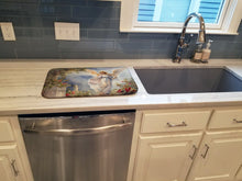 Load image into Gallery viewer, Christmas Angel Dish Drying Mat