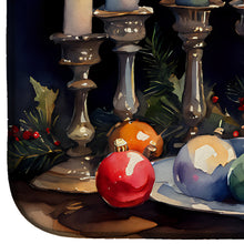 Load image into Gallery viewer, Christmas Candles Dish Drying Mat