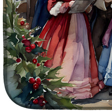 Load image into Gallery viewer, Christmas Carolers Dish Drying Mat