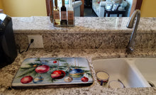 Load image into Gallery viewer, Christmas Ornaments Dish Drying Mat