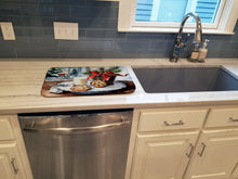 Load image into Gallery viewer, Christmas Cookies for Santa Dish Drying Mat