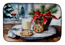 Load image into Gallery viewer, Christmas Cookies for Santa Dish Drying Mat
