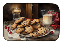 Load image into Gallery viewer, Christmas Cookies for Santa Dish Drying Mat