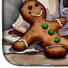 Load image into Gallery viewer, Christmas Gingerbread Men Dish Drying Mat