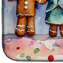 Load image into Gallery viewer, Christmas Gingerbread Dish Drying Mat