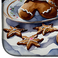 Load image into Gallery viewer, Christmas Gingerbread Dish Drying Mat